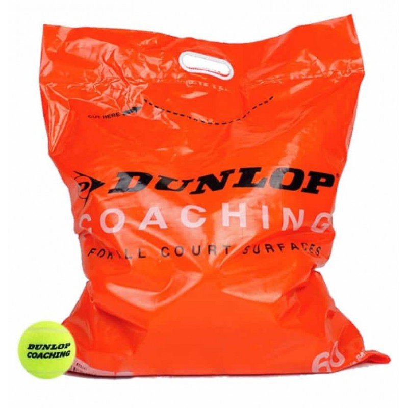 Dunlop Coaching Tennis Ball / 12 Balls 24 Balls 36 Balls 48 Balls 60 Balls