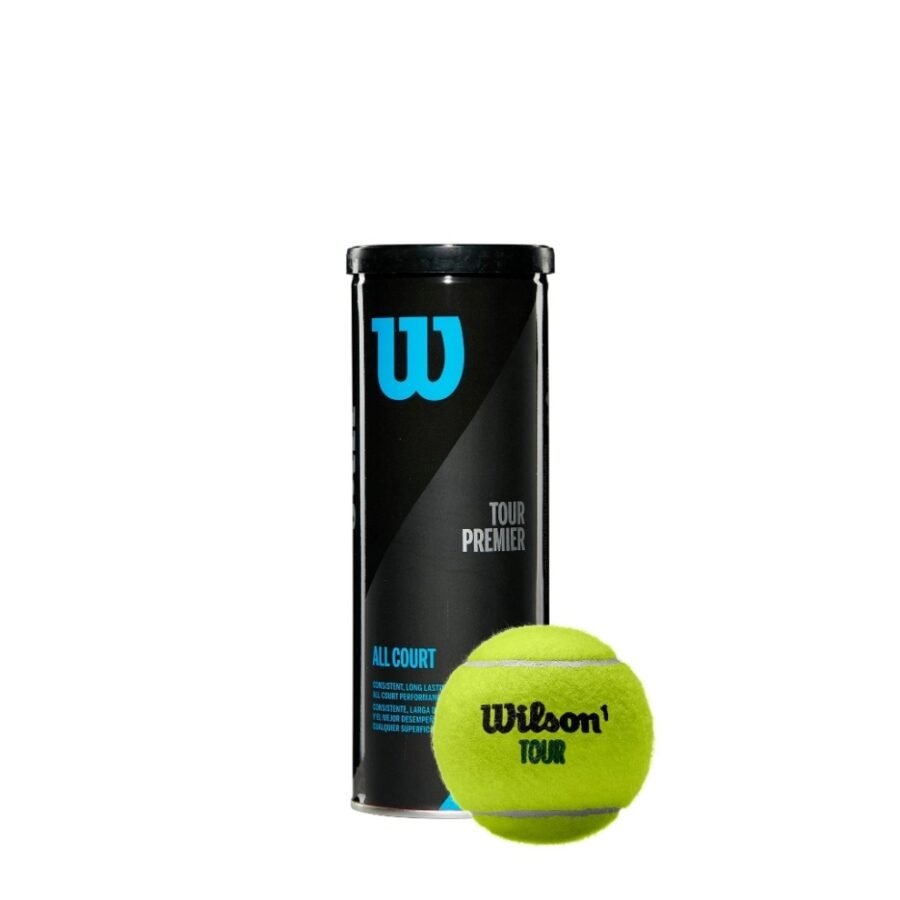 Wilson Tour Premier All Court Tennis Ball ITF Approved / 1 Tube 2 Tubes 3 Tubes 6 Tubes 8 Tubes