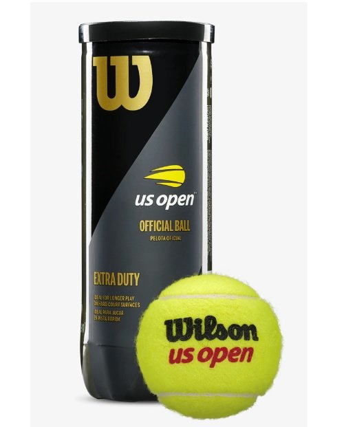 Wilson US Open Extra Duty Tennis Ball ITF Approved / 1 Tube 2 Tubes 3 Tubes 6 Tubes 8 Tubes