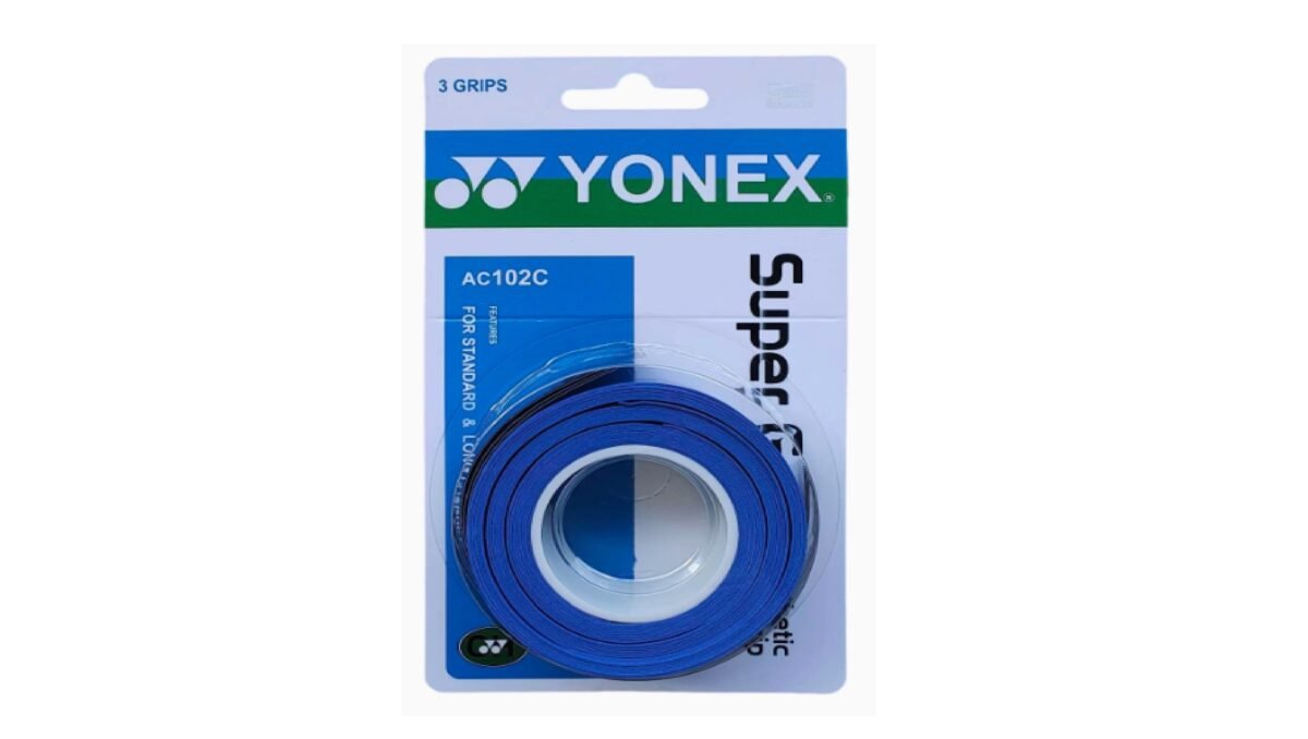 Yonex Overgrip Super Grap AC102C Tennis Squash Badminton / 0.6mm (3 Pcs/Pack) - Image 5