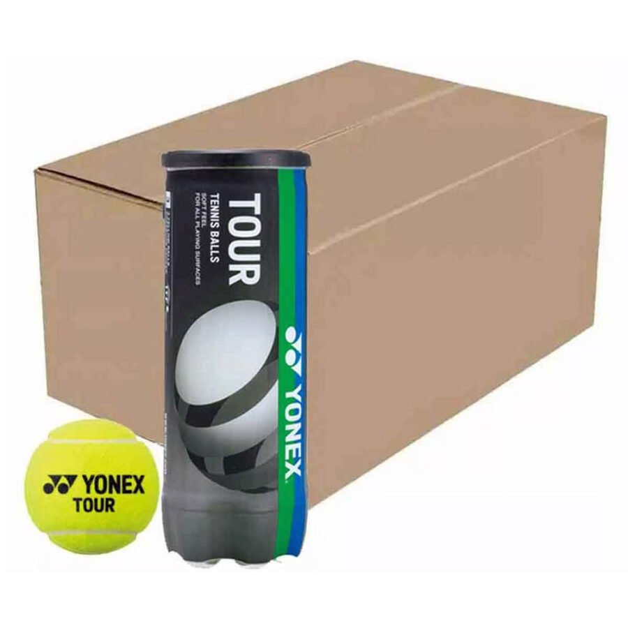 Yonex Tour Tennis Ball 3 Balls/Tube (24 Tubes 72 Balls) ITF Approved