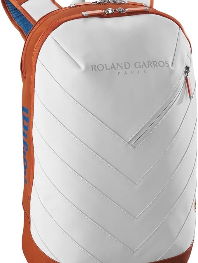 Wilson Super Tour Roland Garros 2024 Backpack (Clay White navy)